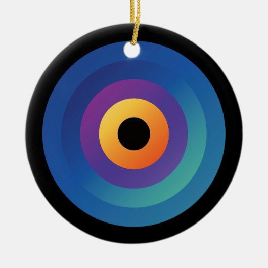 cirkelvormig Ornament van de pauwvlam (Voorkant)