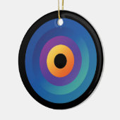 cirkelvormig Ornament van de pauwvlam (Links)