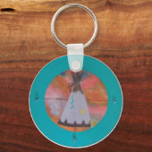 Cirkelvormig scherm sleutelhanger (Voorkant)