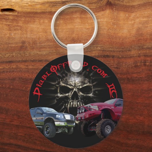 Cirkelvormig Sleutelhanger (Voorkant)