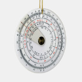 cirkelvormig vormgegeven foto keramisch ornament (Rechts)