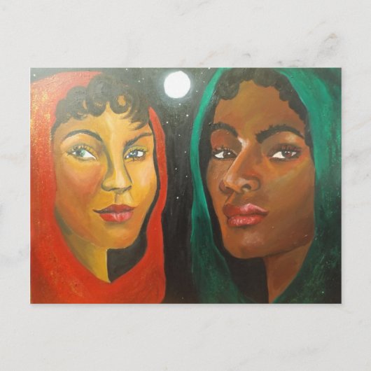 Cirkelvormige Briefkaart (Voorkant)