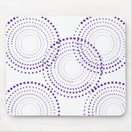 cirkelvormige mousepad met patroon muismat
