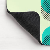 cirkelvormige mousepad met patroon muismat (Hoek)