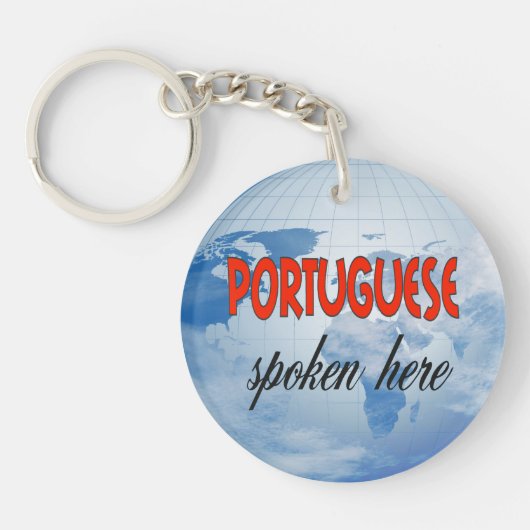 Cirkelvormige Sleutelhanger (dubbelzijdig) (Voorkant)