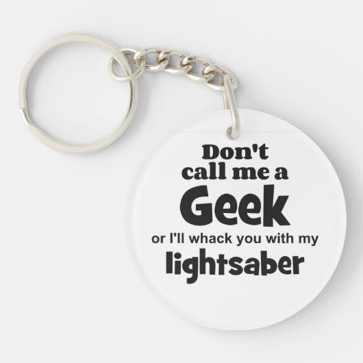 Cirkelvormige Sleutelhanger (eenzijdig) (Voorkant)