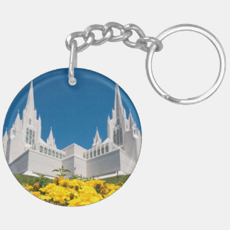Cirkelvormige Sleutelhanger San Diego Temple