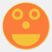 cirkelvormige Sticker (Voorkant)