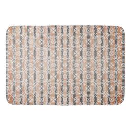 Cirkelvormige Tegels en Stripes patroon Badmat