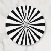 Cirkelvormige ventilatorlabels bedankjes labels (Achterkant)