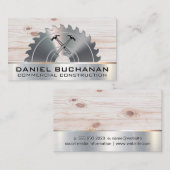 Cirkelzaag | Hamers | Hout | Metaal Visitekaartje (Voorkant / Achterkant)