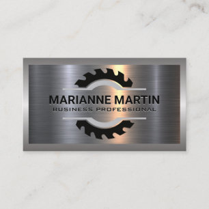 Cirkelzaag   Metaal Aluminium  Visitekaartje