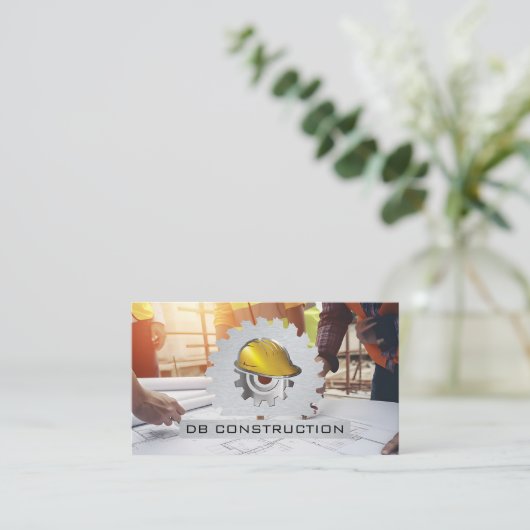 cirkelzaag | techniek | architect visitekaartje (Staand voorkant)