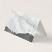 Cirkelzagen | Hammer | Marmer Visitekaartje (Achterkant)