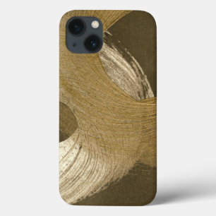 Cirkelzandstorm in Tan en donkerbruin Case-Mate iPhone Case