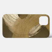 Cirkelzandstorm in Tan en donkerbruin Case-Mate iPhone Case (Achterkant (horizontaal))