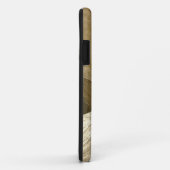Cirkelzandstorm in Tan en donkerbruin Case-Mate iPhone Case (Achterkant/rechts)