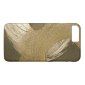 Cirkelzandstorm in Tan en donkerbruin Case-Mate iPhone Case (Achterkant (Horizontaal))