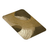 Cirkelzandstorm in Tan en donkerbruin Magneet (Rechterzijde)