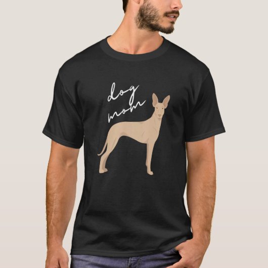 Cirneco Del Etna Dog Mam Woman T-shirt (Voorkant)
