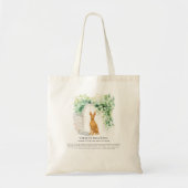 Cirneco dell’Etna | Watercolor Hondenras Quote Tote Bag (Voorkant)