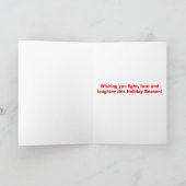 Cirneco dell'Etna Christmas Kaart (Binnen)