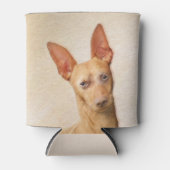 Cirneco dell'Etna Painting - Cute Original Dog Art Blikjeskoeler (Voorkant)