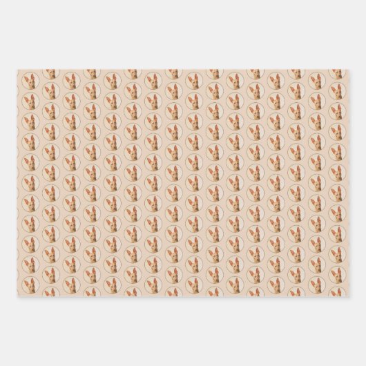 Cirneco dell'Etna Painting - Cute Original Dog Art Inpakpapier Vel (Voorkant)