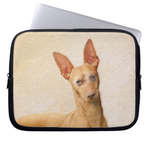 Cirneco dell'Etna Painting - Cute Original Dog Art Laptop Sleeve