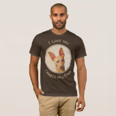 Cirneco dell'Etna Painting - Cute Original Dog Art T-shirt (Voorkant volledig)