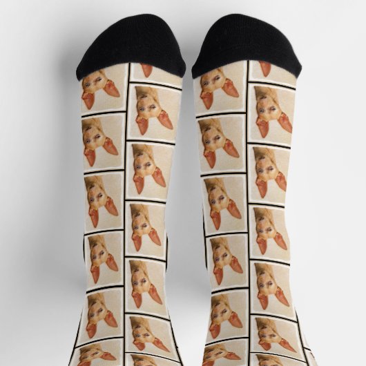 Cirneco dell'Etna Schilderen Schattigee Originele  Sokken (Top)