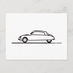 Ciroen DS 21 Pallas Briefkaart