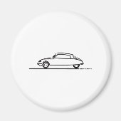 Ciroen DS 21 Pallas Magneet (Voorkant)