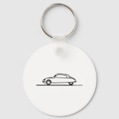 Ciroen DS 21 Pallas Sleutelhanger (Voorkant)