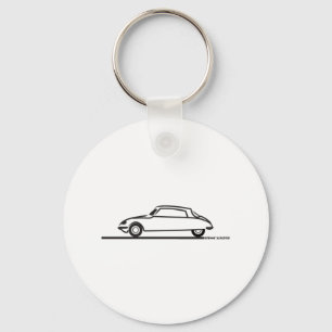 Ciroen DS 21 Pallas Sleutelhanger