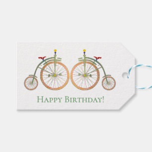 Cirque Bike Gift Label Cadeaulabel