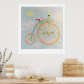 Cirque Bike Print (Keuken)