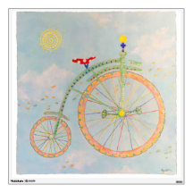 Cirque Bike Wall Decal