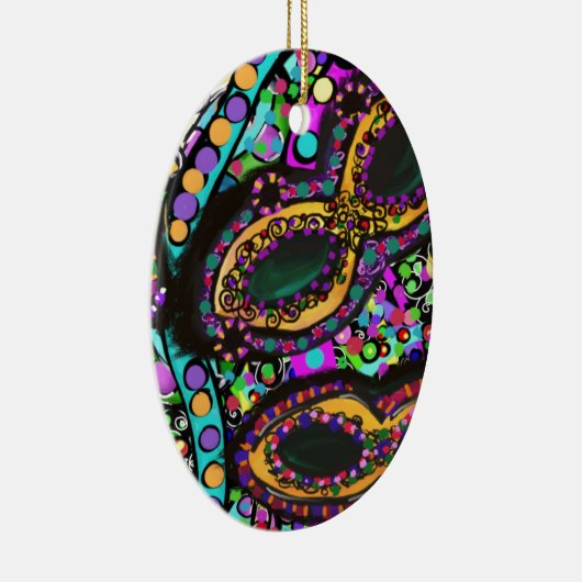 Cirque du Art Keramisch Ornament (Rechts)