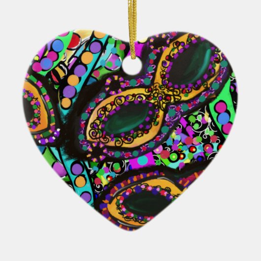 Cirque du Kunst Keramisch Ornament (Voorkant)