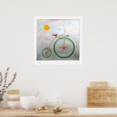 Cirque fiets ll poster (Keuken)