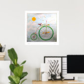 Cirque fiets ll poster (Thuiskantoor)