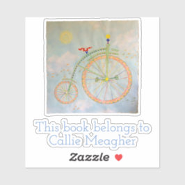 Cirque I boekenplaat/sticker Sticker