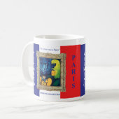 "Cirque Mére et Enfant" x 2 Omloop Koffiemok (Voorkant links)