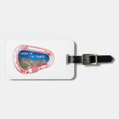 Cirque van de motorklimmer Carabiner Bagagelabel (Voorkant horizontaal)