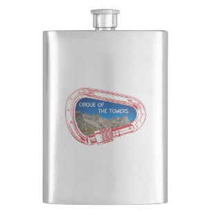 Cirque van de motorklimmer Carabiner Flacon
