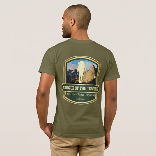 Cirque van de torens (B) T-shirt (Achterkant volledig)
