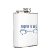 Cirque van de torens die snel klimmen heupfles (Rechts)