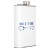 Cirque van de torens die snel klimmen heupfles (Rechts)