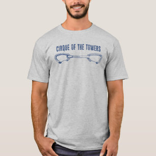 Cirque van de torens die snel klimmen t-shirt